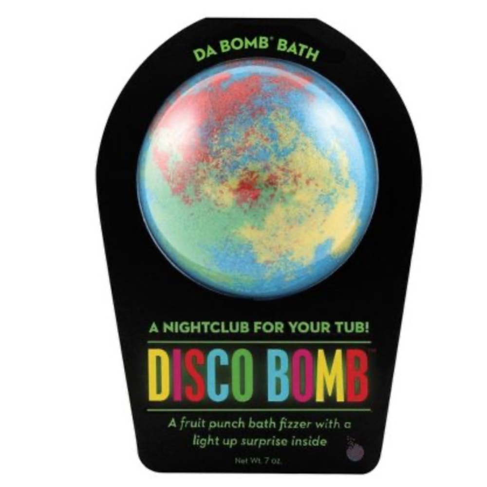 Da Bomb Bath Fizzers Disco Bath Bomb 7oz New Fruit Scent